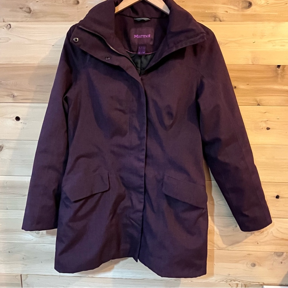 Marmot Ana Insulated purple winter jacket